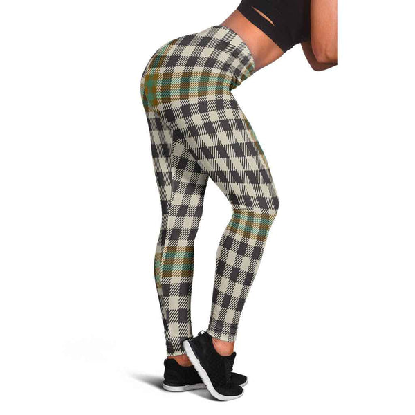 Scottish Burns Check Clan Tartan Women Leggings Tartan Plaid 1