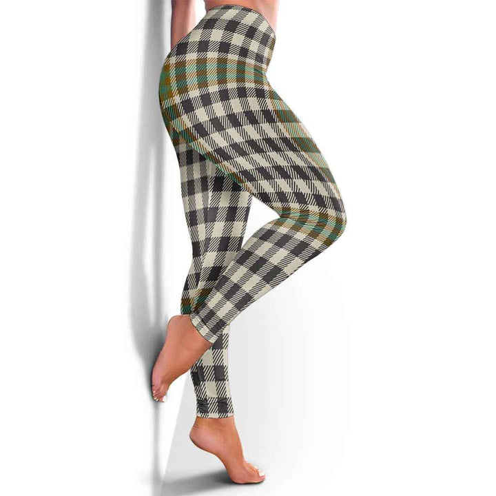 Scottish Burns Check Clan Tartan Women Leggings Tartan Plaid 4