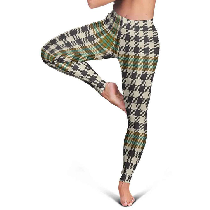 Scottish Burns Check Clan Tartan Women Leggings Tartan Plaid 5