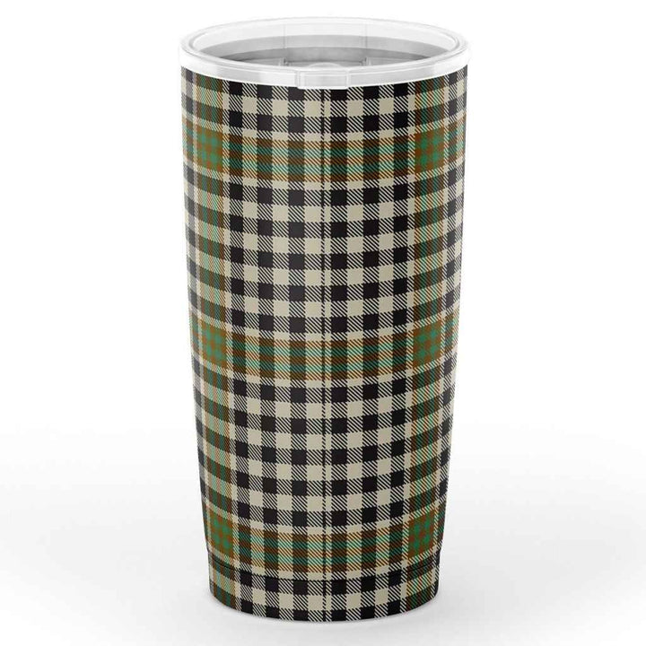 Scottish Burns Clan Crest Tartan Insulated Tumbler Tartan Plaid 2