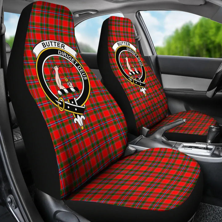Scottish Butter Clan Crest Tartan Car Seat Covers 3