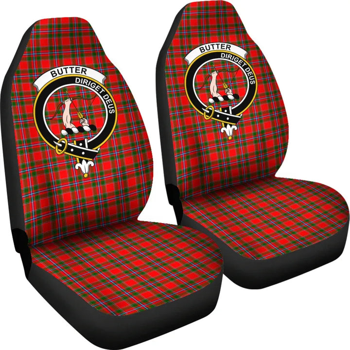 Scottish Butter Clan Crest Tartan Car Seat Covers 4