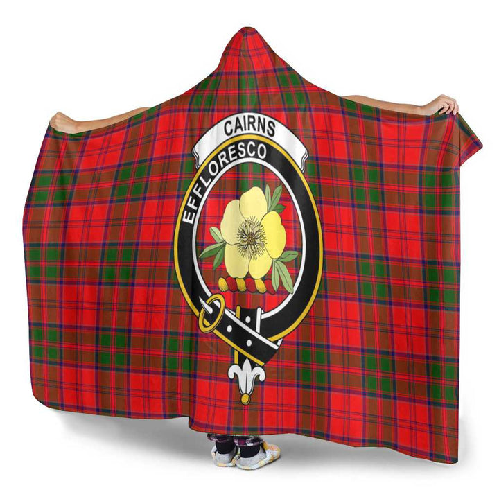 Scottish Cairns Clan Crest Tartan Hooded Blanket Tartan Plaid 3