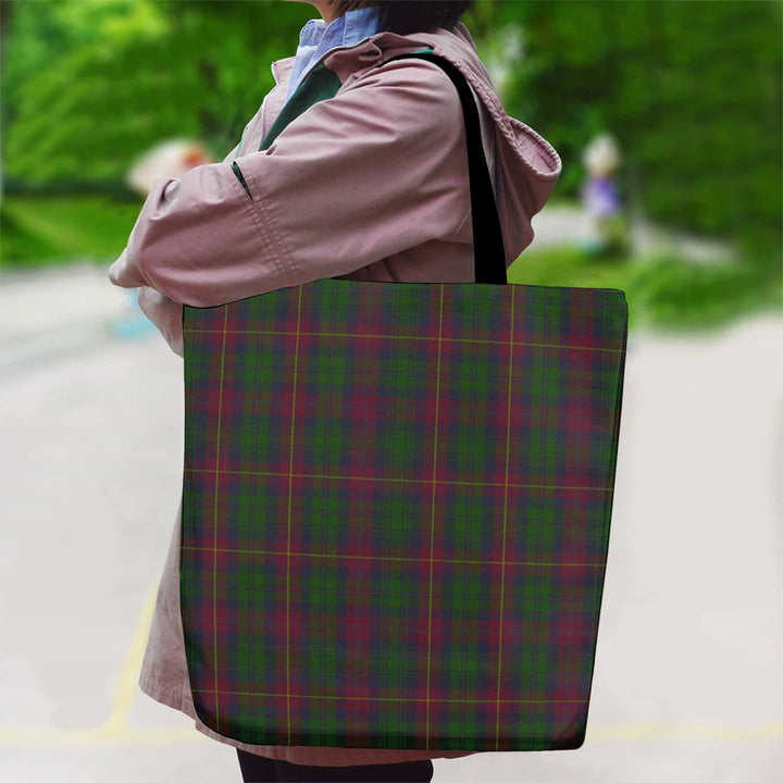 Scottish Cairns Clan Tartan Canvas Bag With Shoulder Strap Tartan Plaid 2