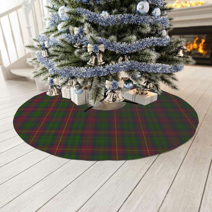 Scottish Cairns Clan Tartan Christmas Tree Skirt No Tassels 3 Tartan Plaid