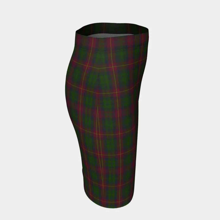 Scottish Cairns Clan Tartan Fitted Skirt Tartan Plaid 3