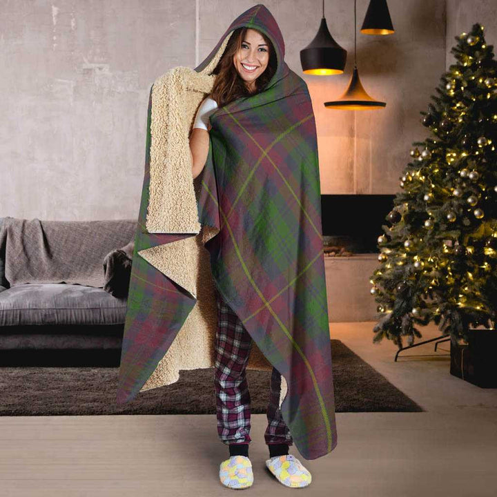 Scottish Cairns Clan Tartan Hooded Blanket Tartan Plaid 6
