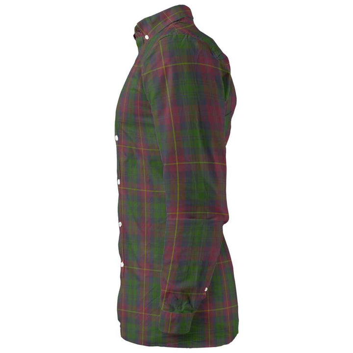 Scottish Cairns Clan Tartan Long Sleeve Shirt Tartan Plaid