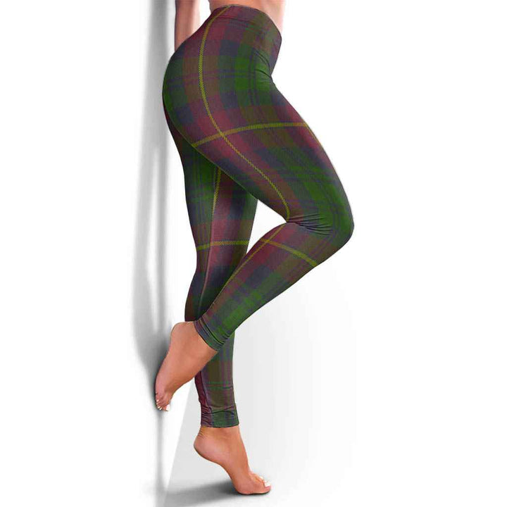 Scottish Cairns Clan Tartan Women Leggings Tartan Plaid 4