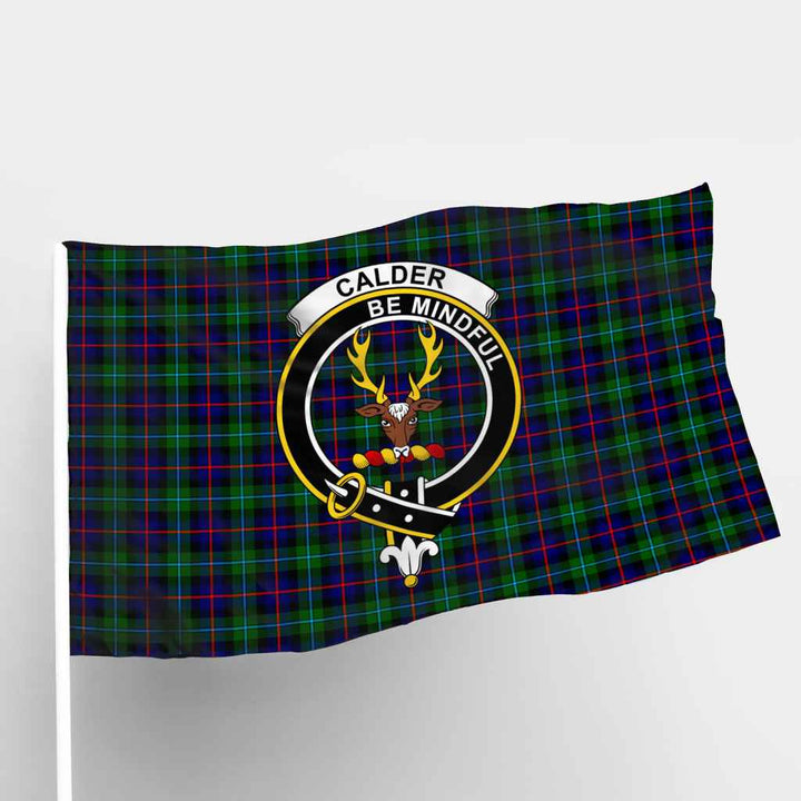 Scottish Calder Clan Crest Tartan Flag Parade Tartan Plaid 1