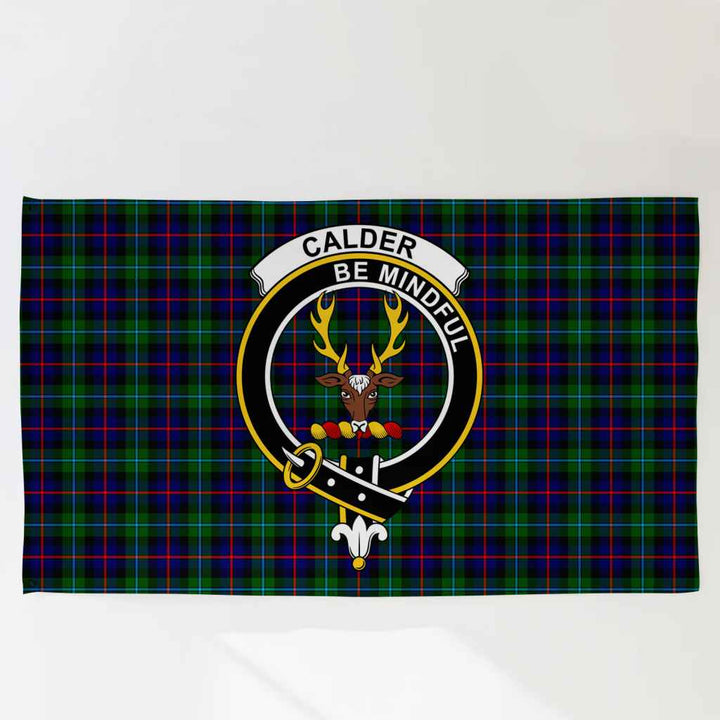 Scottish Calder Clan Crest Tartan Flag Parade Tartan Plaid 3