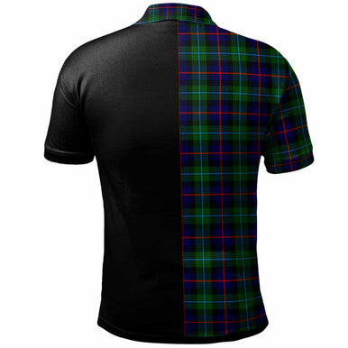 Blane Tartan Polo Shirt Half of Me - Cross Style