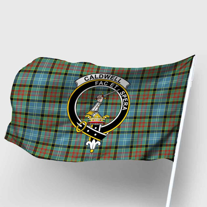 Scottish Caldwell Clan Crest Tartan Flag Parade Tartan Plaid 2
