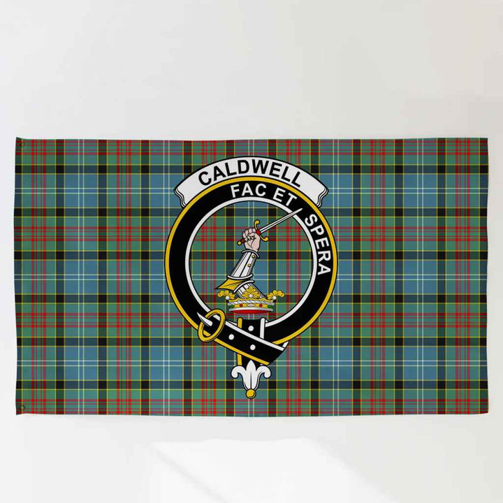 Scottish Caldwell Clan Crest Tartan Flag Parade Tartan Plaid 3