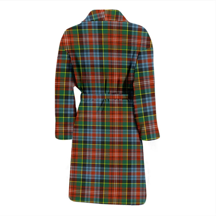 Scottish Caledonia Ancient Clan Tartan Bathrobe 1