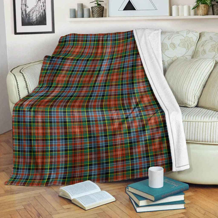 Scottish Caledonia Ancient Clan Tartan Blanket Tartan Plaid 2