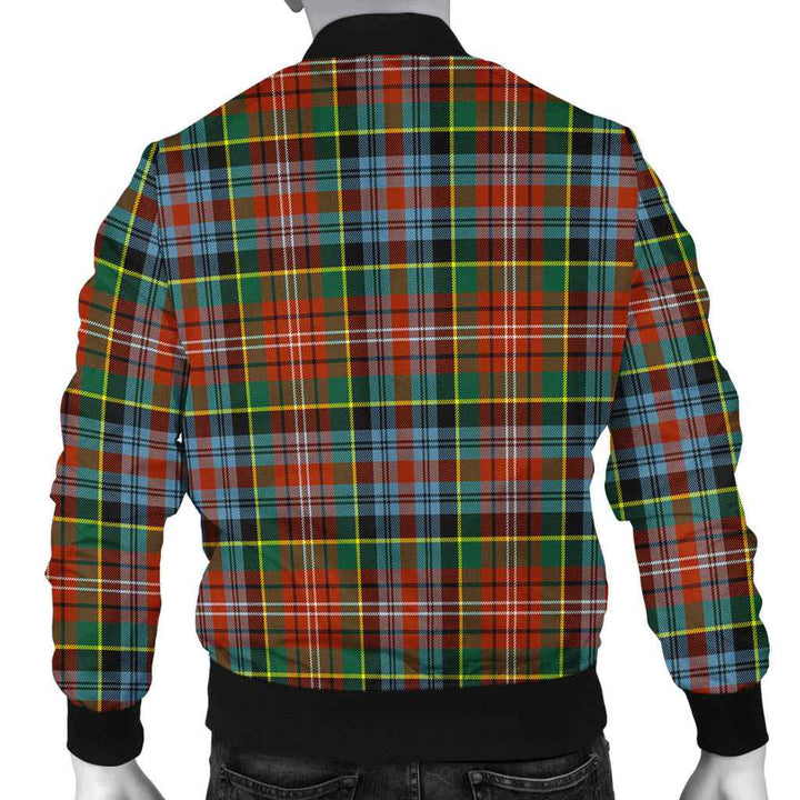 Scottish Caledonia Ancient Clan Tartan Bomber Jacket Tartan Plaid 3