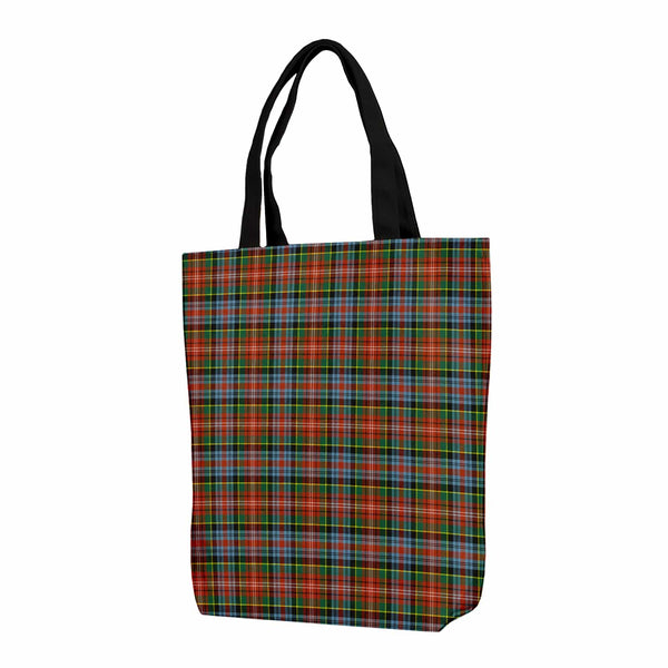 Scottish Caledonia Ancient Clan Tartan Canvas Bag With Shoulder Strap Tartan Plaid 1