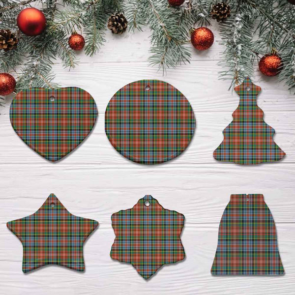 Scottish Caledonia Ancient Clan Tartan Ceramic Ornament All Tartan Plaid