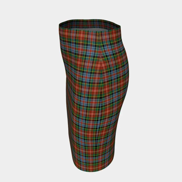 Scottish Caledonia Ancient Clan Tartan Fitted Skirt Tartan Plaid 2