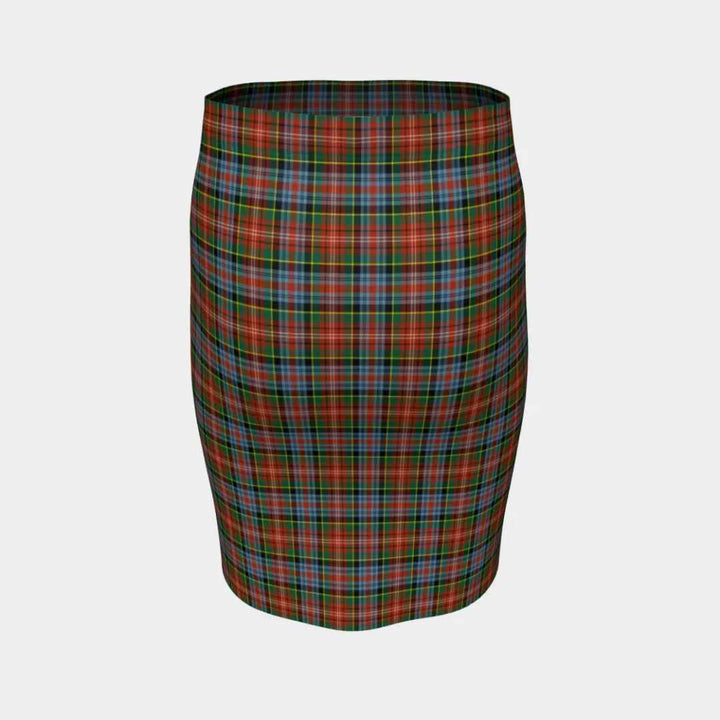 Scottish Caledonia Ancient Clan Tartan Fitted Skirt Tartan Plaid 4