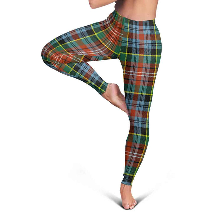 Scottish Caledonia Ancient Clan Tartan Women Leggings Tartan Plaid 5