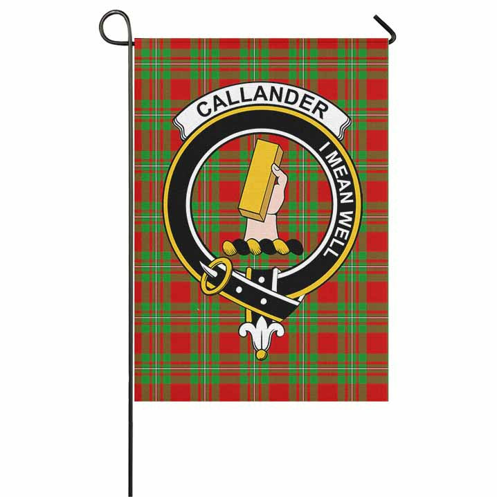 Scottish Callander Clan Crest Tartan Garden Flag Tartan Plaid 1