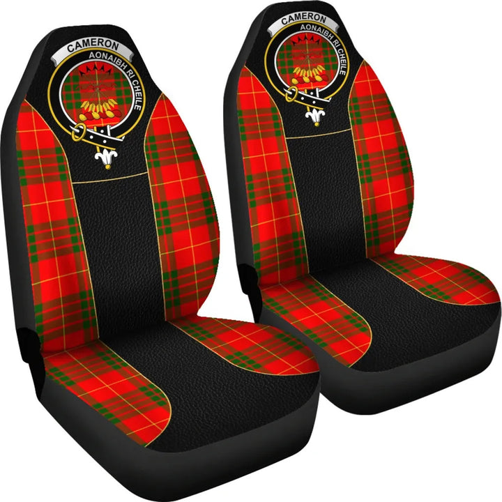 Scottish Cameron Clan Crest Tartan Car Seat Covers - Special Style 4