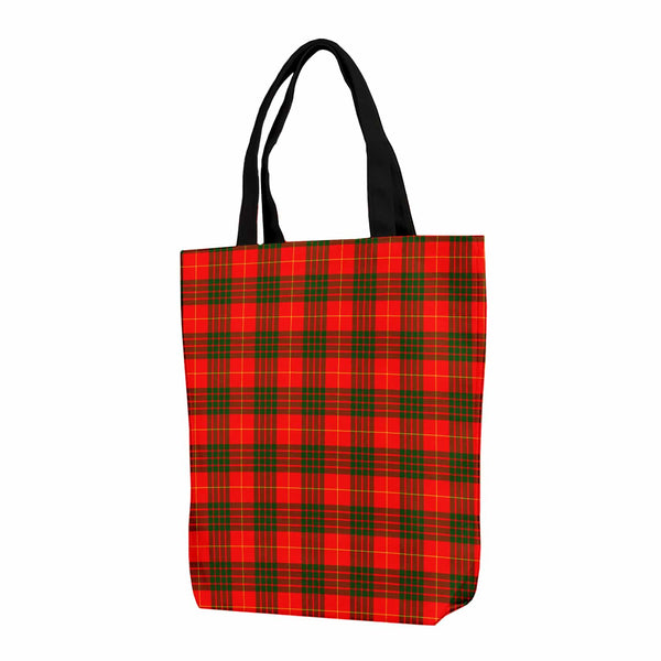 Scottish Cameron Modern Clan Tartan Canvas Bag With Shoulder Strap Tartan Plaid 1