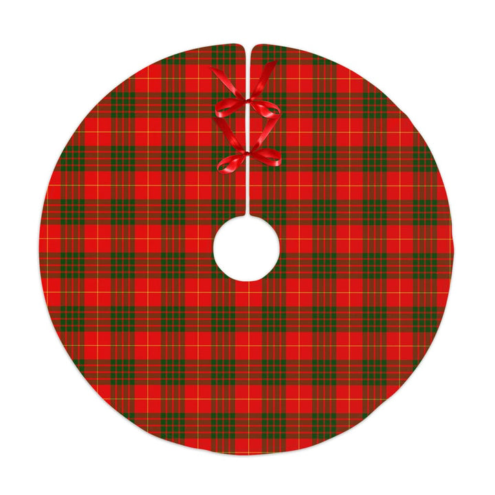 Scottish Cameron Modern Clan Tartan Christmas Tree Skirt No Tassels 1 Tartan Plaid