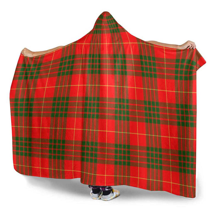 Scottish Cameron Modern Clan Tartan Hooded Blanket Tartan Plaid 3