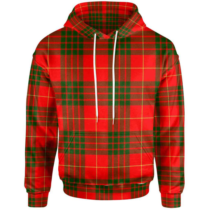 Scottish Cameron Modern Clan Tartan Hoodie Front Side Tartan Plaid