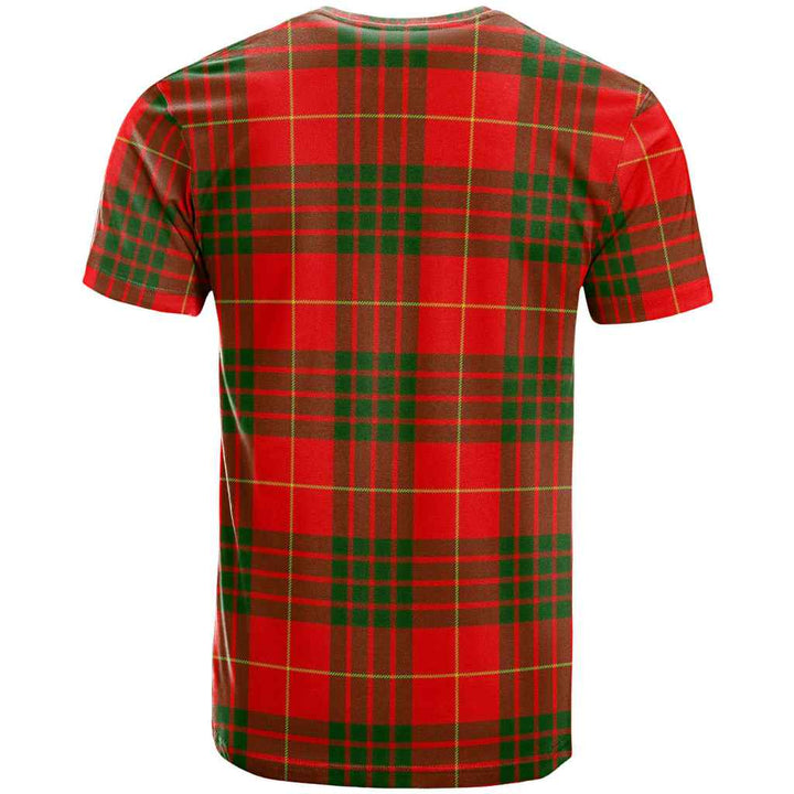 Scottish Cameron Modern Clan Tartan T-Shirt Back Side Tartan Plaid