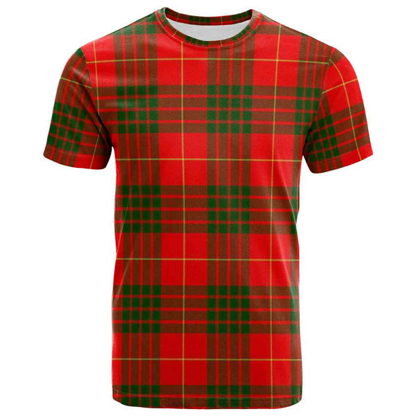 Scottish Cameron Modern Clan Tartan T-Shirt Front Side Tartan Plaid