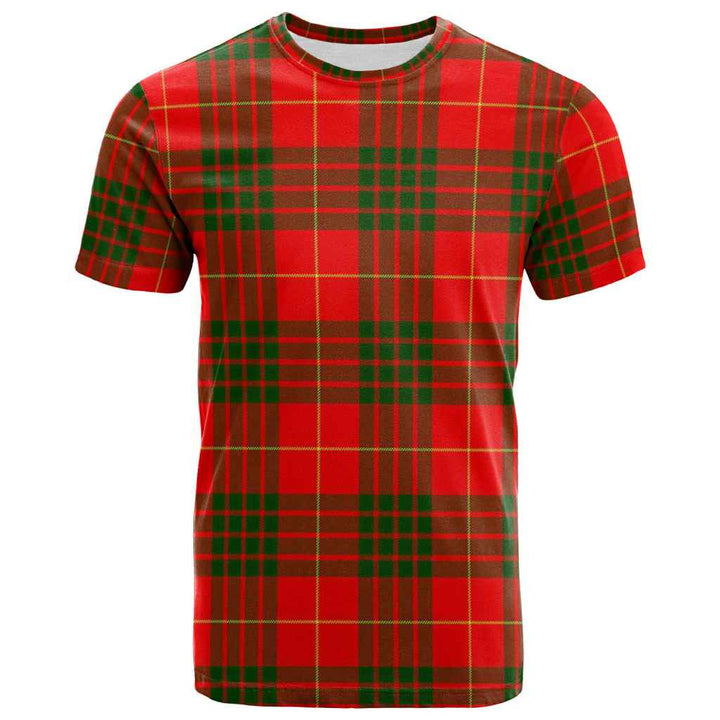 Scottish Cameron Modern Clan Tartan T-Shirt Front Side Tartan Plaid