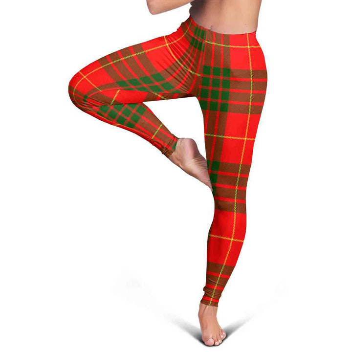 Scottish Cameron Modern Clan Tartan Women Leggings Tartan Plaid 5