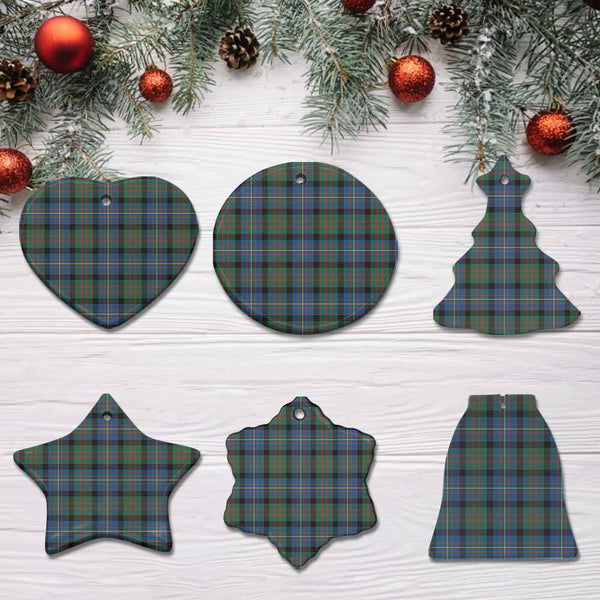 Scottish Cameron of Erracht Ancient Clan Tartan Ceramic Ornament All Tartan Plaid