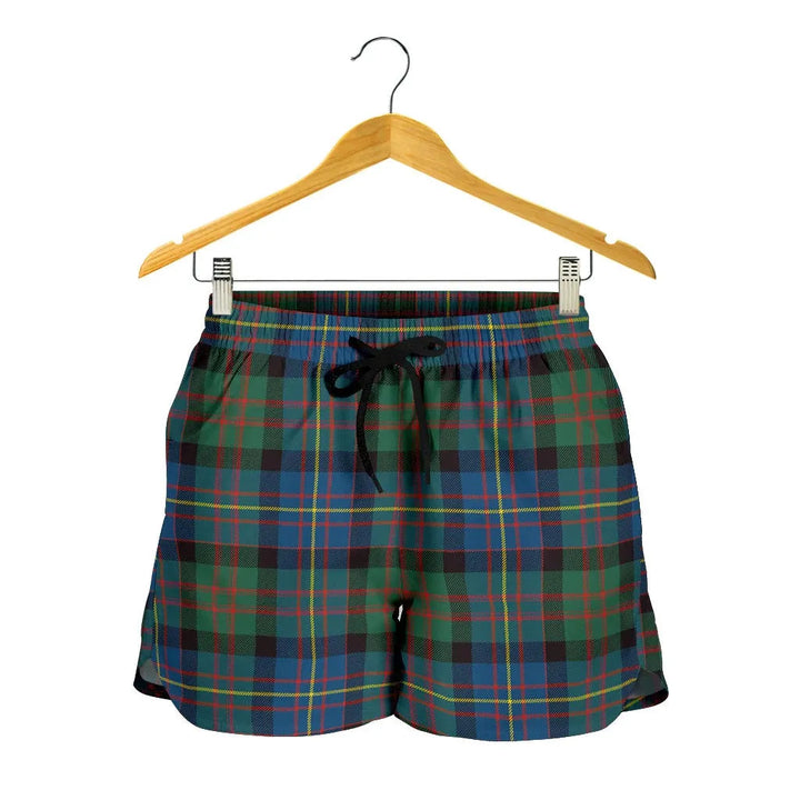 Scottish Cameron of Erracht Ancient Clan Tartan Women Shorts