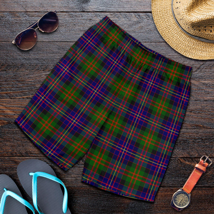Scottish Cameron of Erracht Modern Clan Tartan Men's Shorts