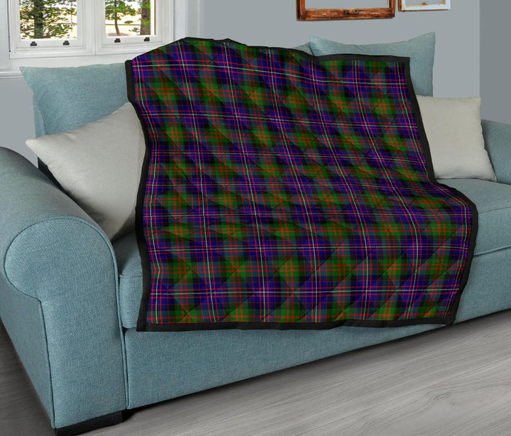 Scottish Cameron of Erracht Modern Clan Tartan Quilt Tartan Plaid 11