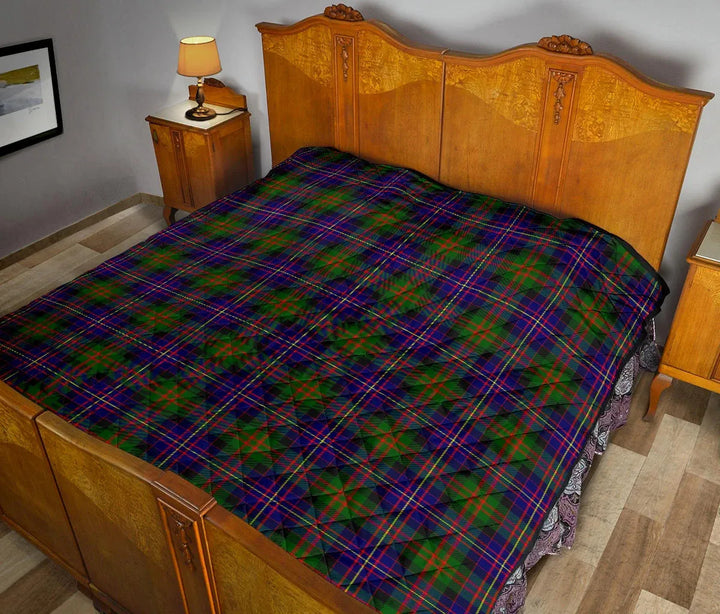 Scottish Cameron of Erracht Modern Clan Tartan Quilt Tartan Plaid 12