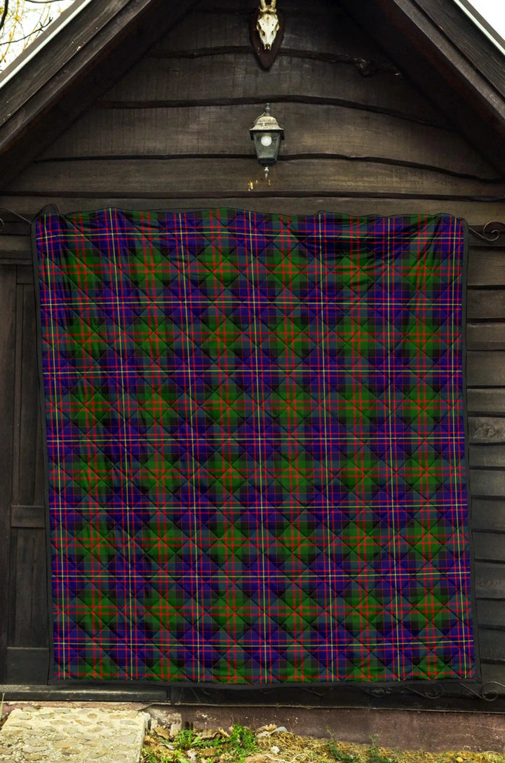 Scottish Cameron of Erracht Modern Clan Tartan Quilt Tartan Plaid 3