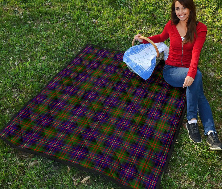 Scottish Cameron of Erracht Modern Clan Tartan Quilt Tartan Plaid 4