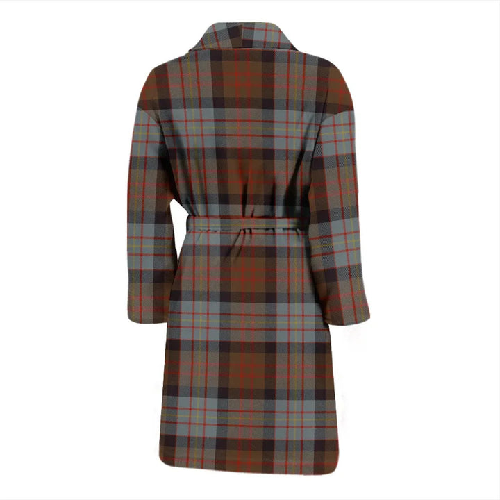 Scottish Cameron Of Erracht Weathered Clan Tartan Bathrobe 2