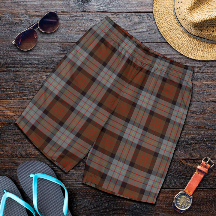 Scottish Cameron of Erracht Weathered Clan Tartan Men's Shorts