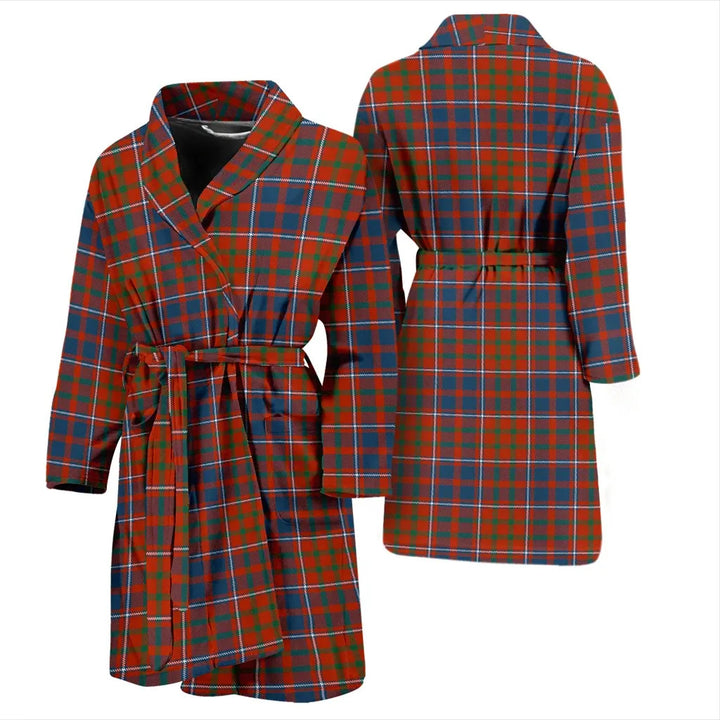 Scottish Cameron Of Lochiel Ancient Clan Tartan Bathrobe 3