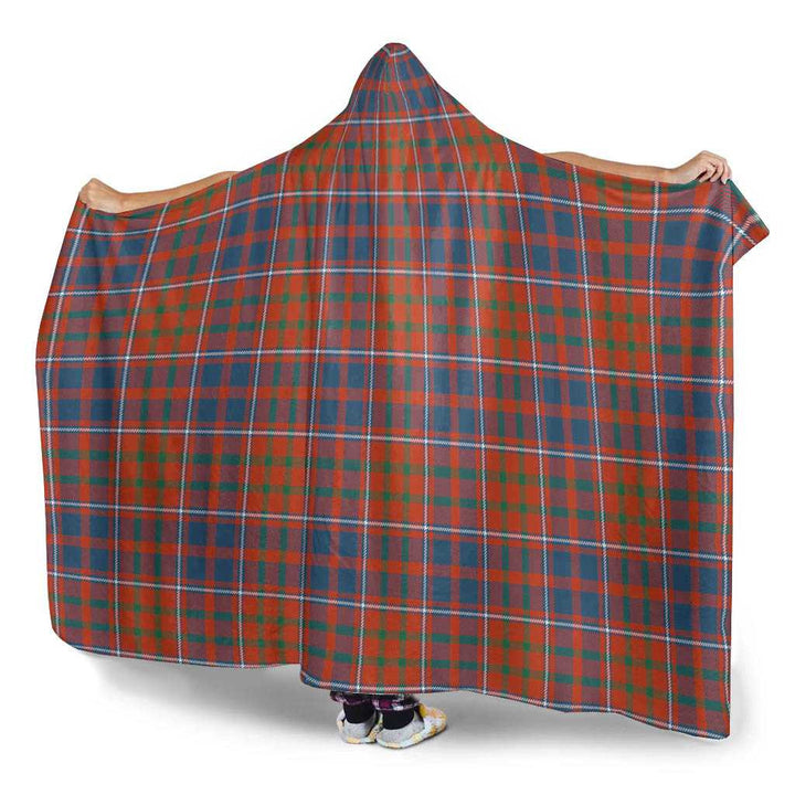 Scottish Cameron of Lochiel Ancient Clan Tartan Hooded Blanket Tartan Plaid 3