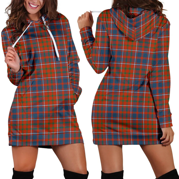 Scottish Cameron of Lochiel Ancient Clan Tartan Hoodie Dress