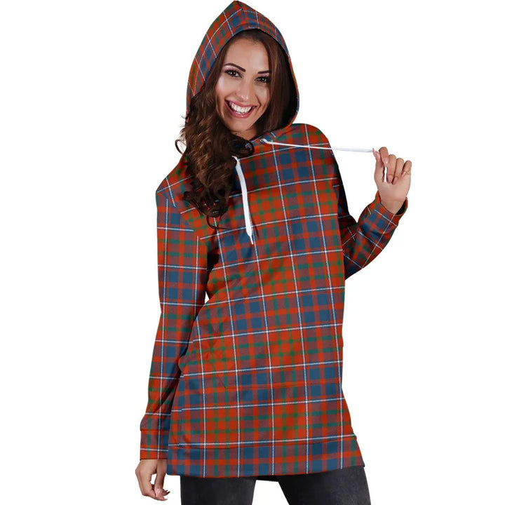 Scottish Cameron of Lochiel Ancient Clan Tartan Hoodie Dress