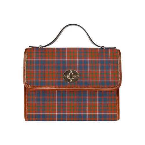 Scottish Cameron of Lochiel Ancient Clan Tartan Waterproof Canvas Bag Tartan Plaid 2